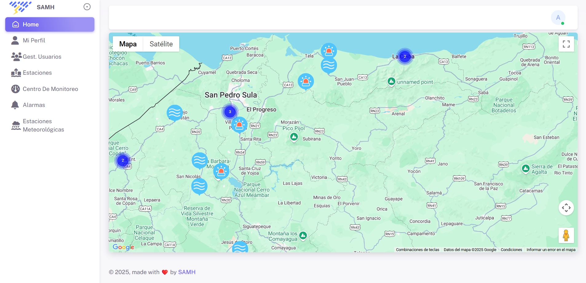 Sensor de monitoreo
